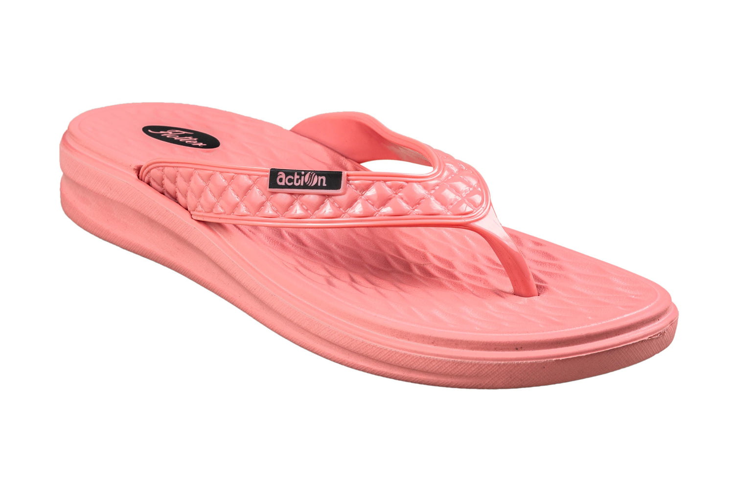 Action Ladies Blashy Pink Chappal EVA