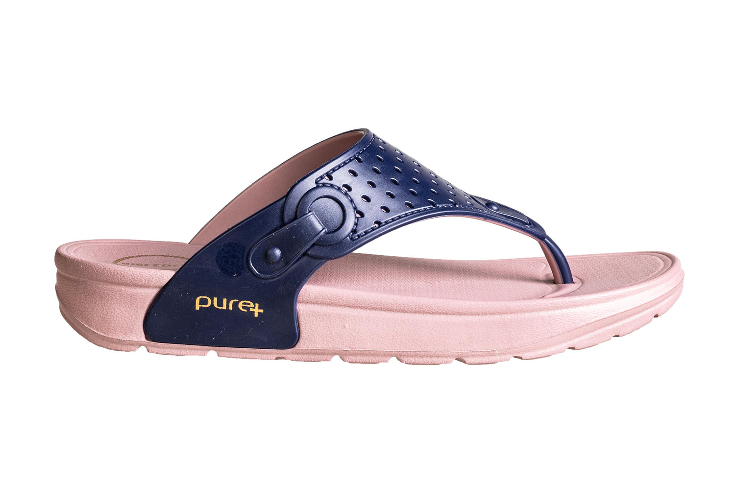 Welcome Ladies Navy / Peach Chappal EVA