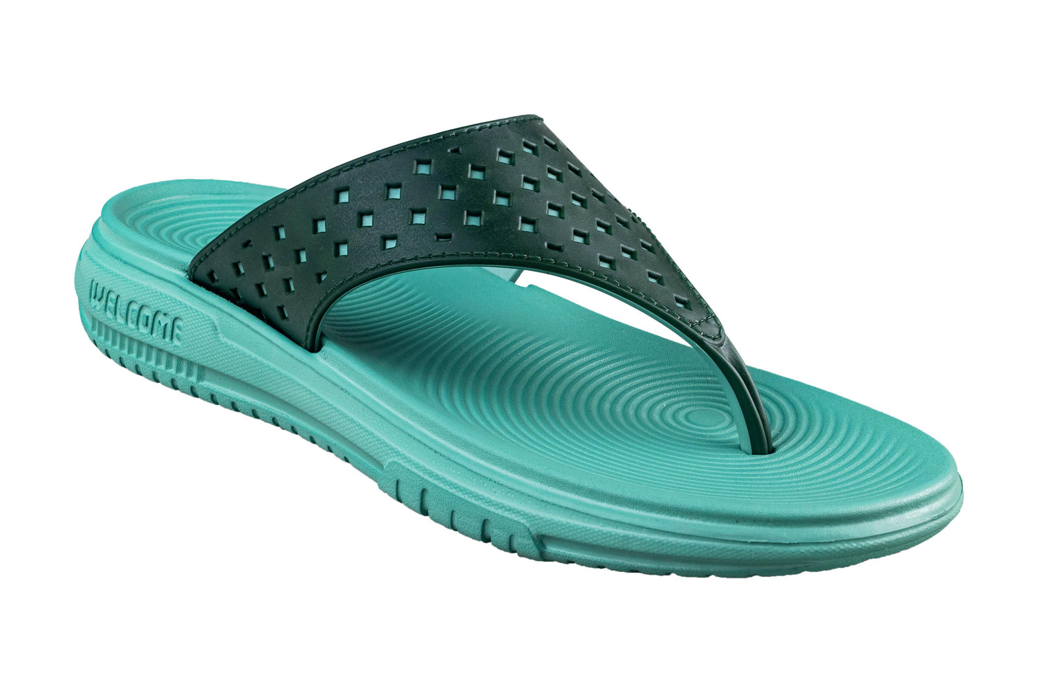 Welcome Ladies Olive / Mint Chappal EVA