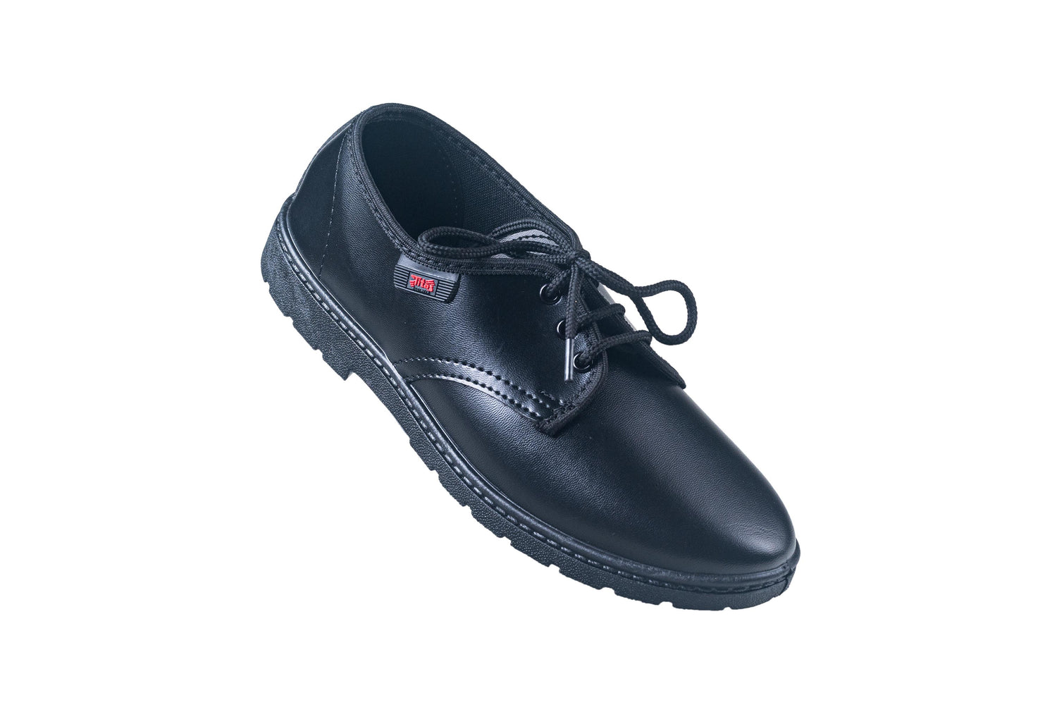 Titas Boys Black School Shoe (4 Years-9 Years Kids)