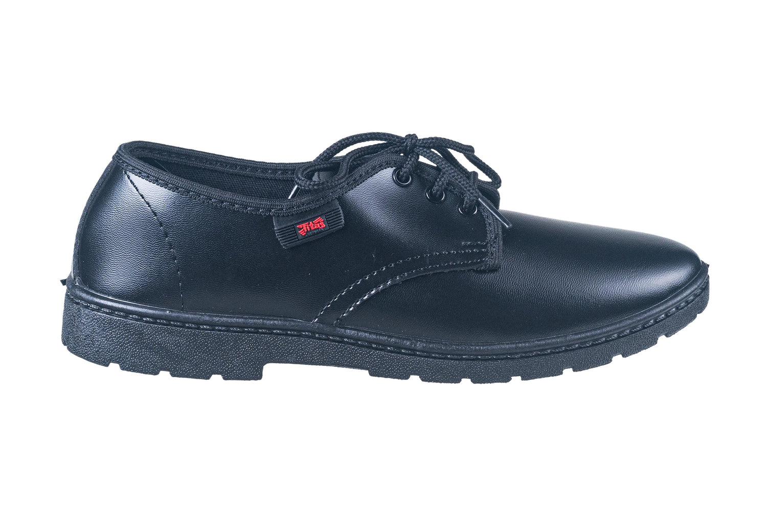 Titas Boys Black School Shoe (4 Years-9 Years Kids)