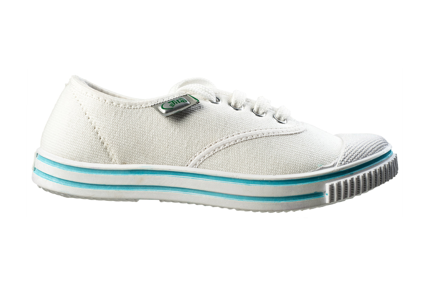 Titas Children White Canvas School Shoe (9 Years & above Children)