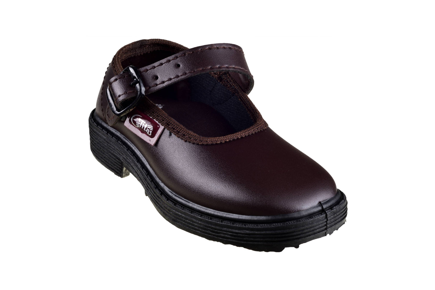 Titas Girls Brown School Shoe (3 to 9 Years Girl)