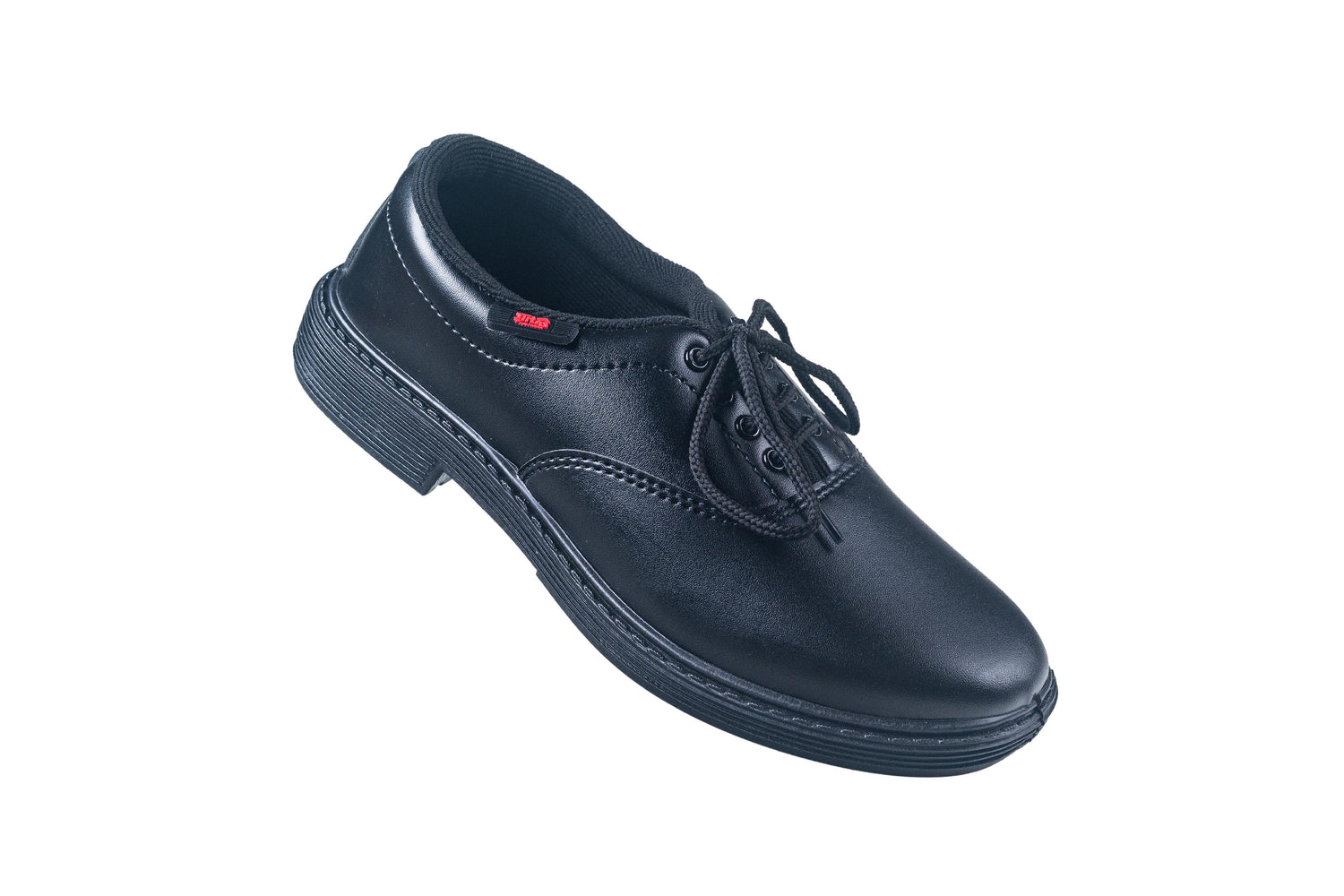 Titas Boys Black School Shoe (4 Years-9 Years Kids)