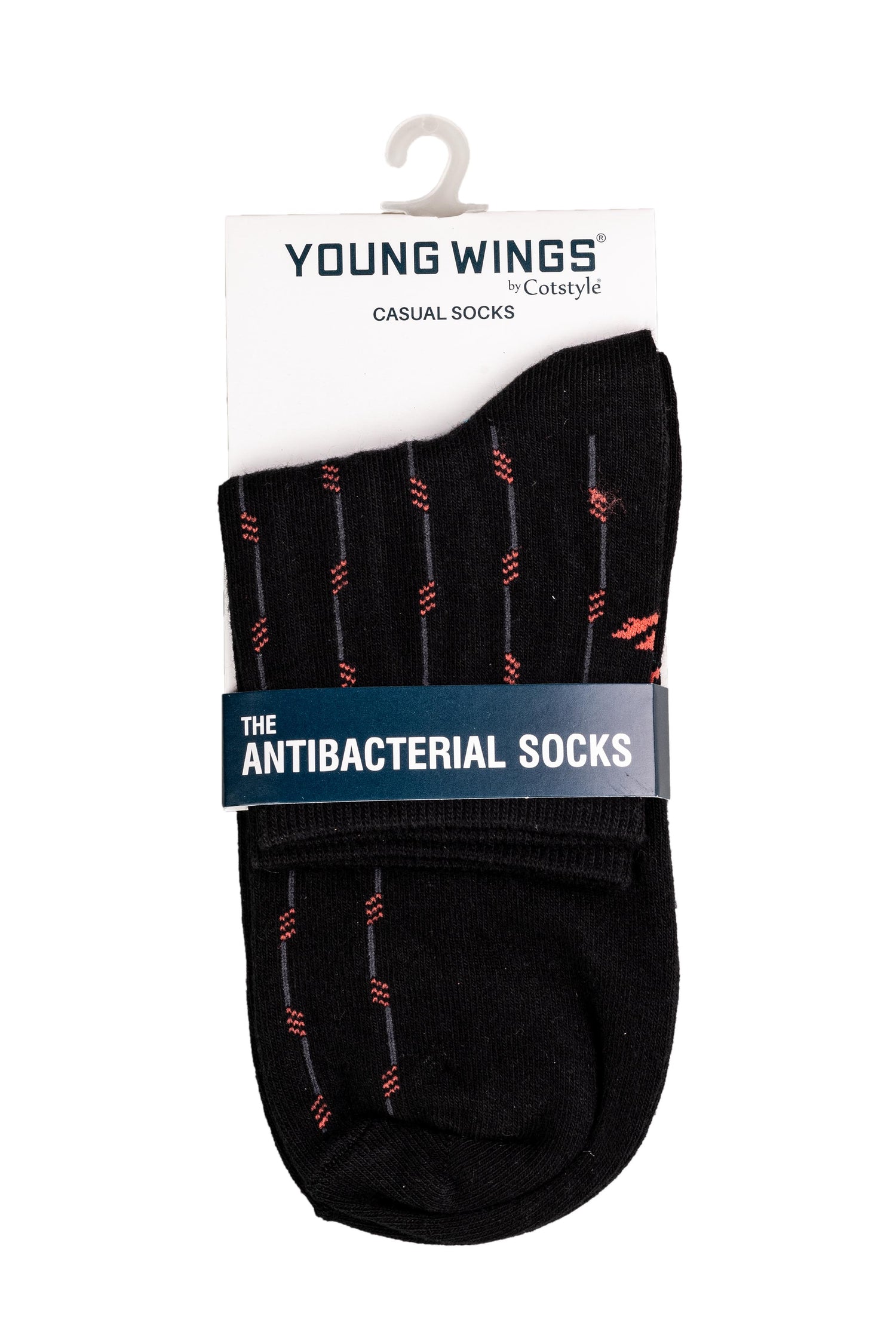 Young Wings Mens Comfort Fit Assorted Socks