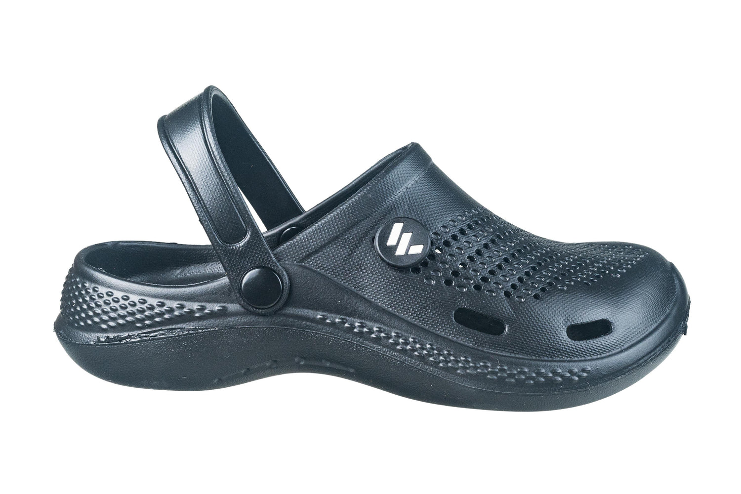 Maclin Gents Black Sandal EVA