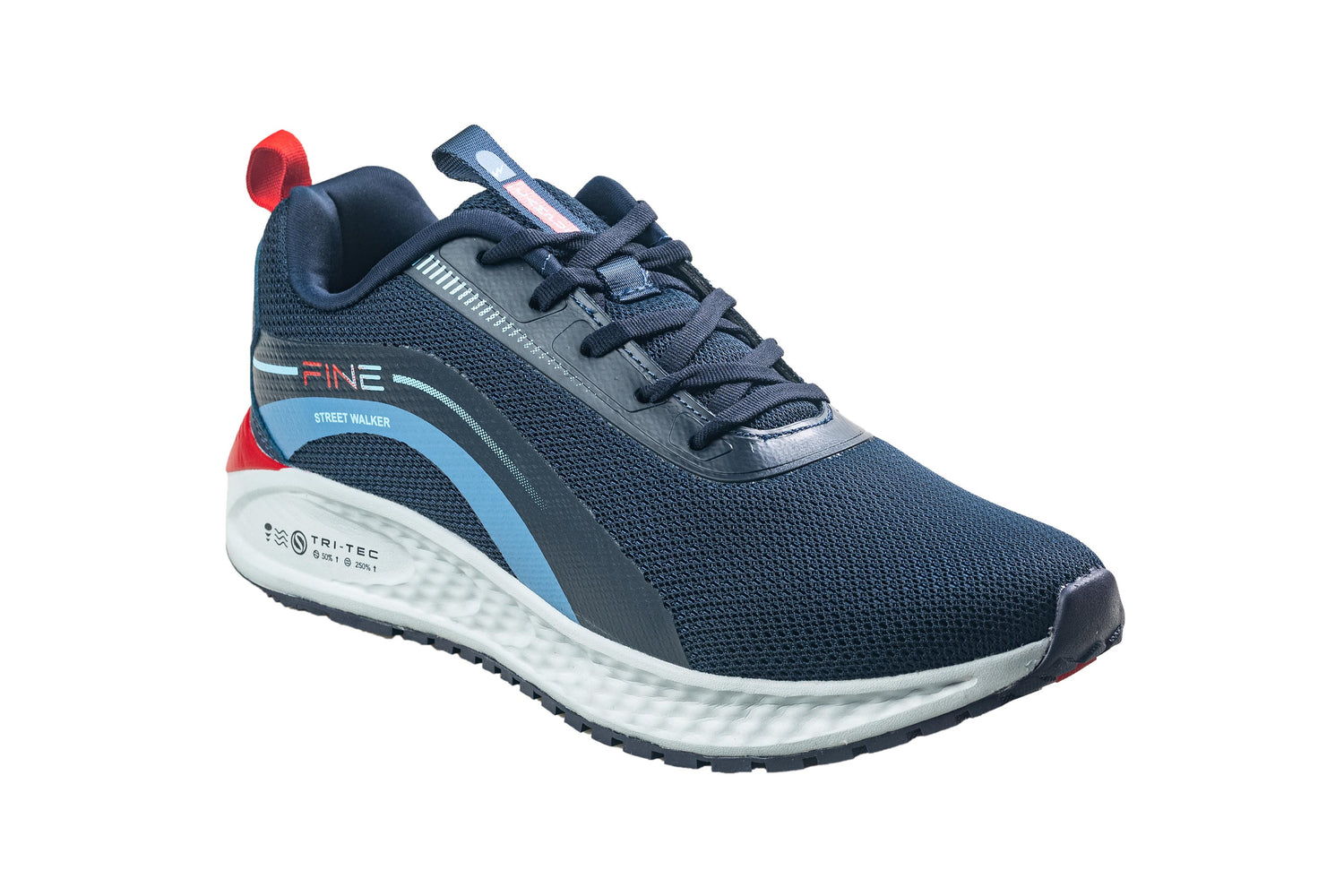 Campus Gents Blue / Red Sports Shoe