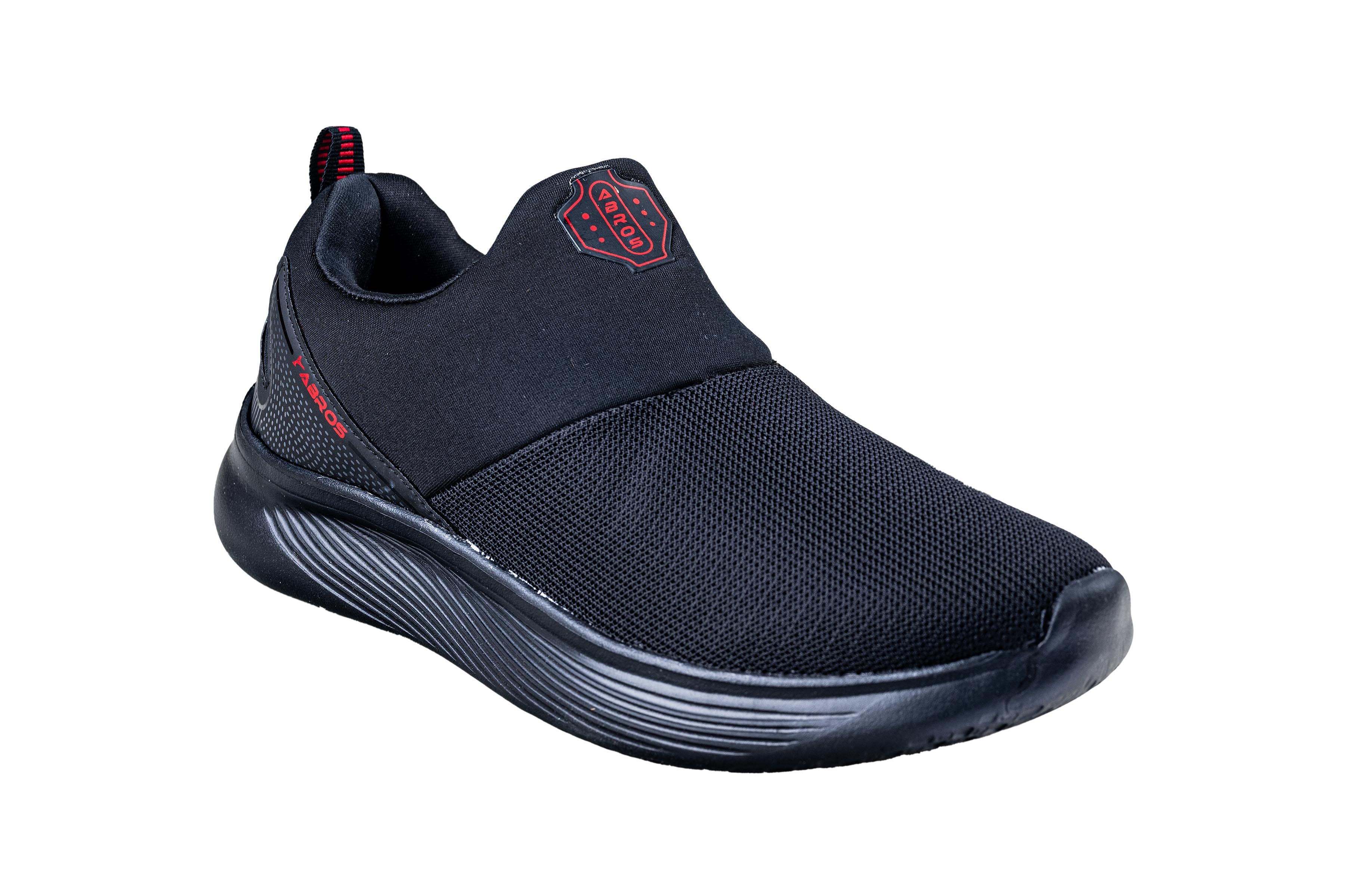 Abros Gents Black / Red Sports Shoe