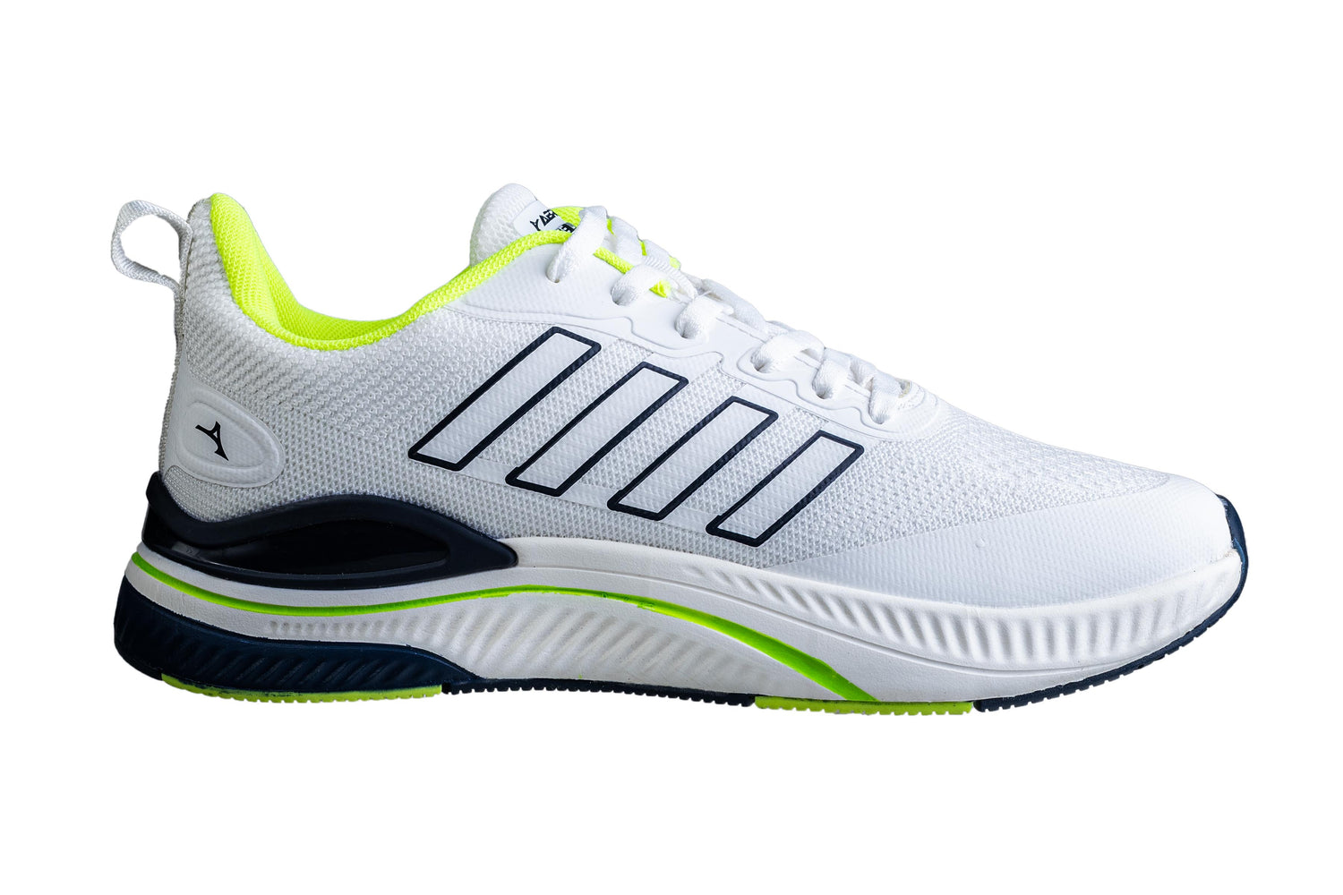Abros Gents Off White / F. Green Sports Shoe