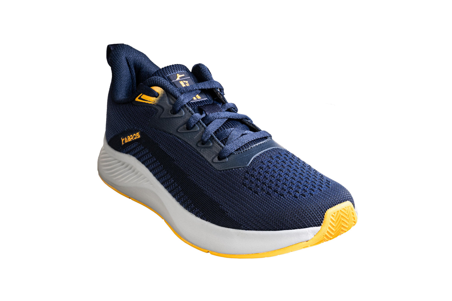 Abros Gents Navy / Mustard Sports Shoe