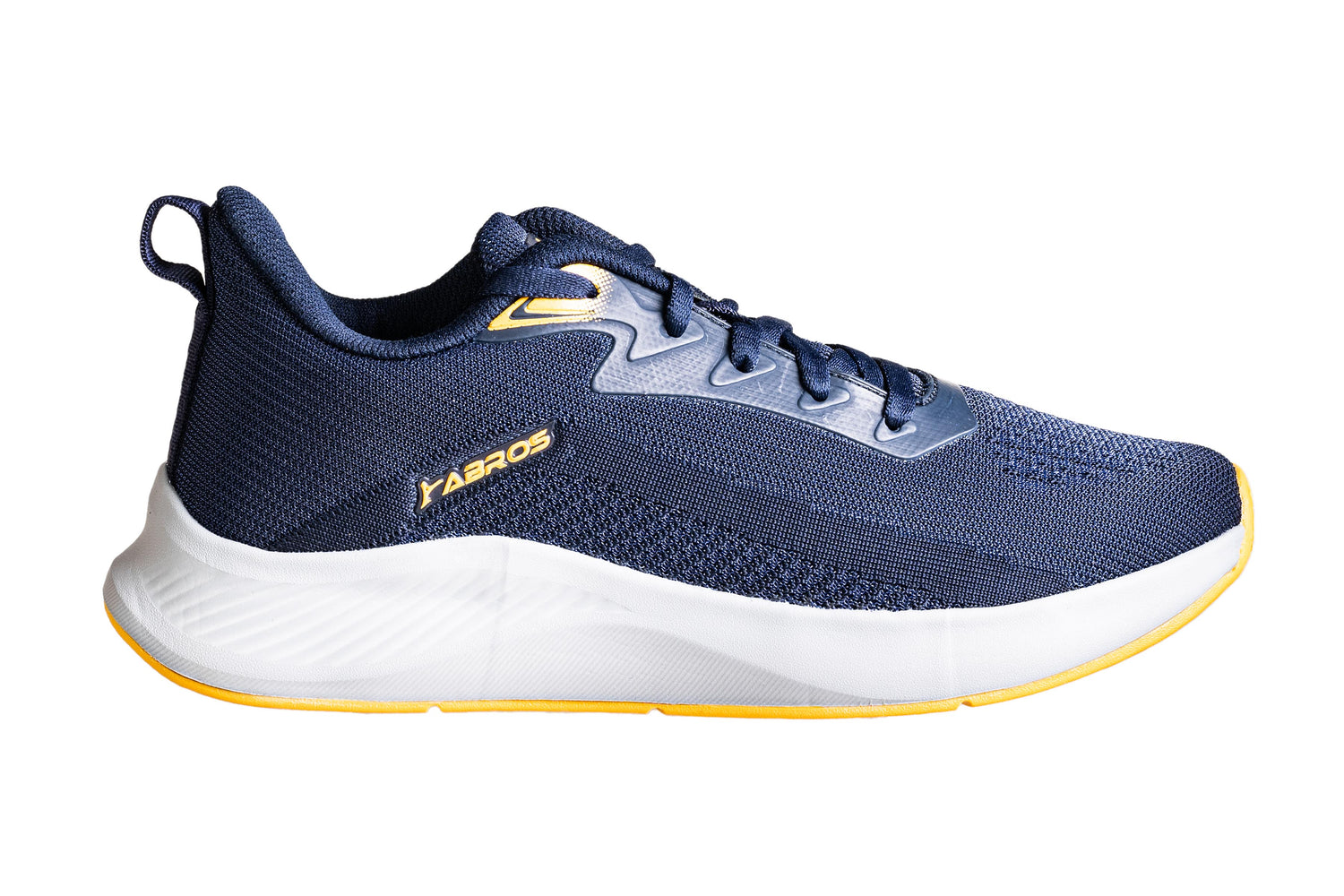 Abros Gents Navy / Mustard Sports Shoe