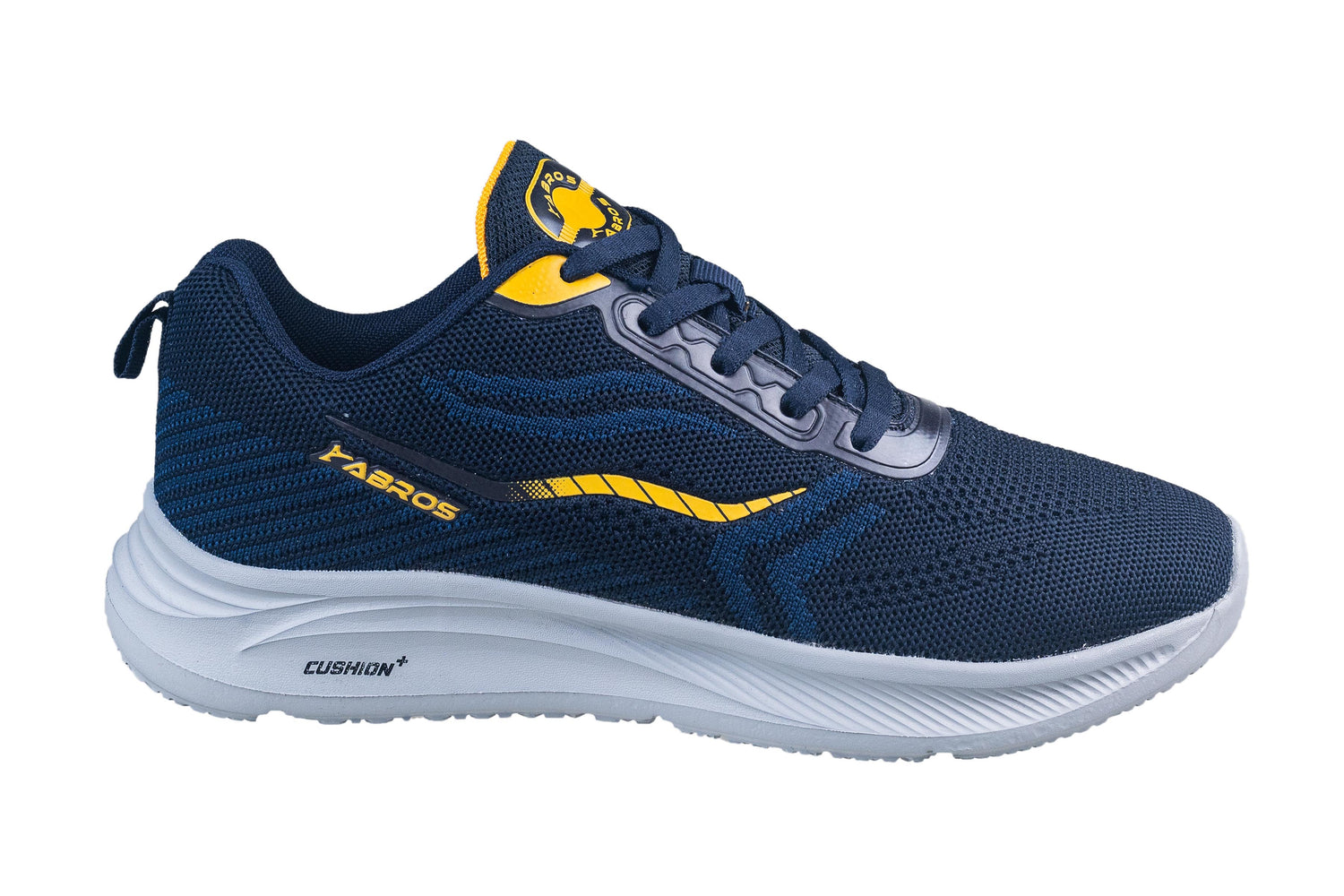 Abros Gents Navy / Mustard Sports Shoe