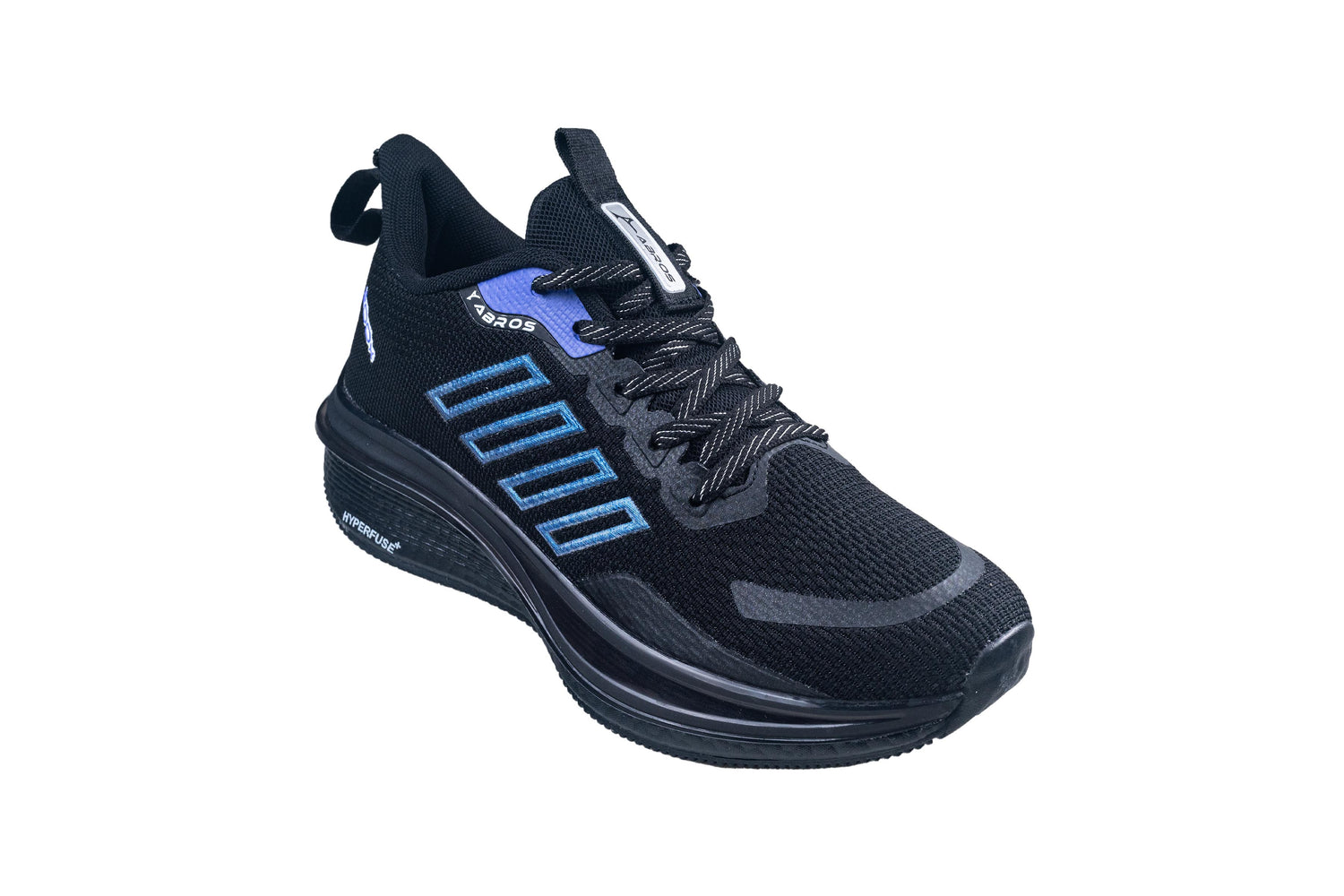 Abros Gents Black / Violet Sports Shoe