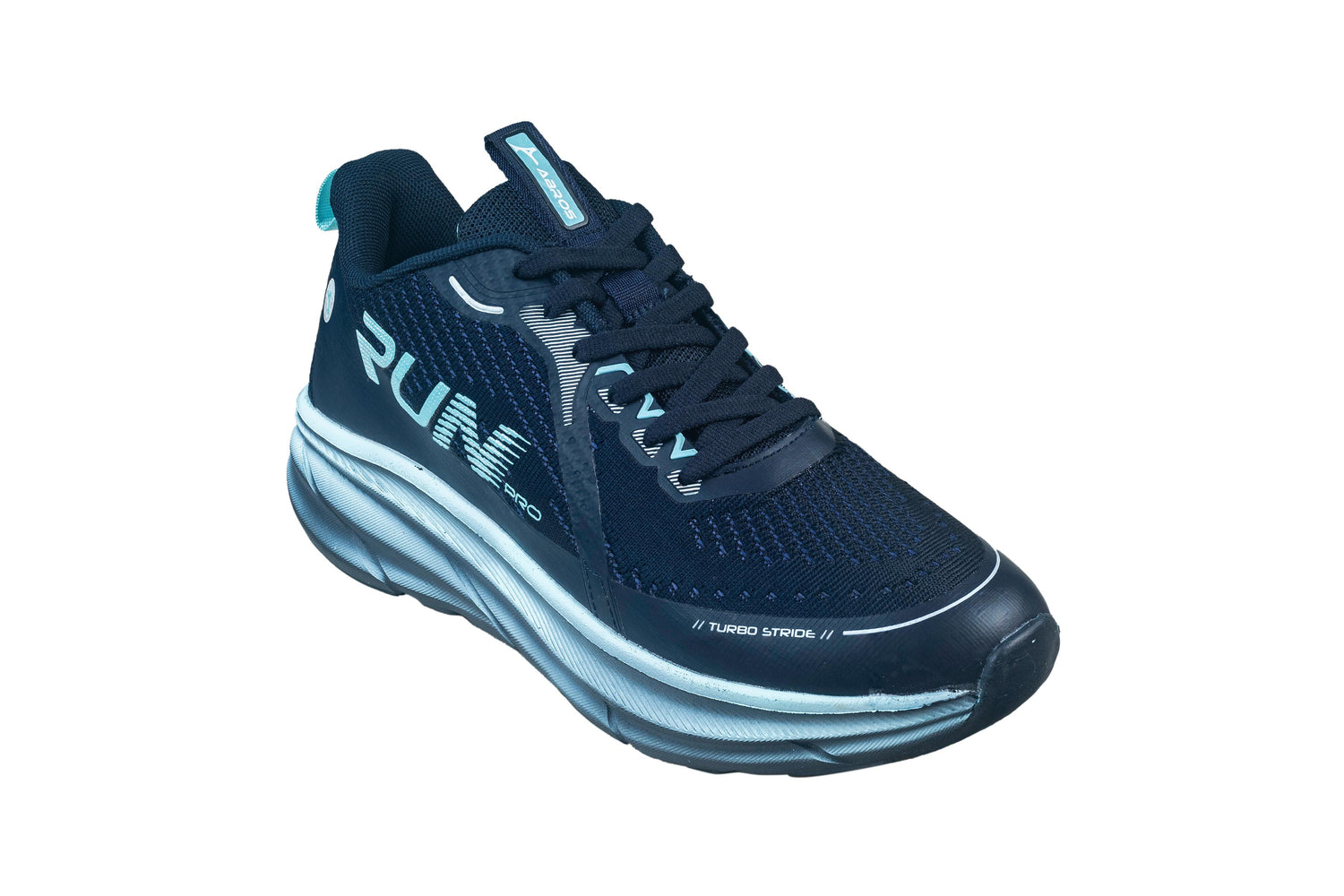 Abros Gents Navy / Mint Sports Shoe