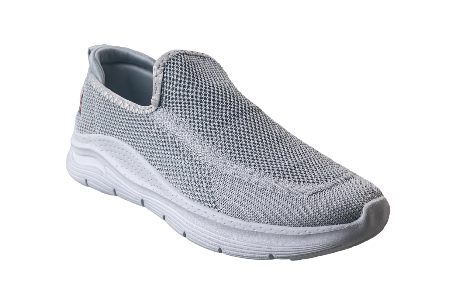 Action Gents Light Grey Sports Shoe