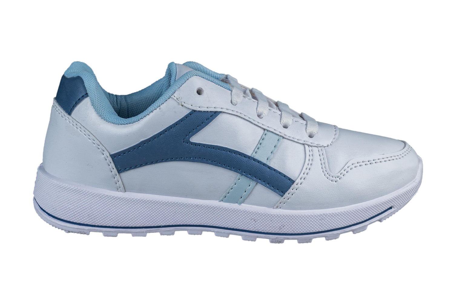 Lakhani Ladies White / Blue Sports Shoe