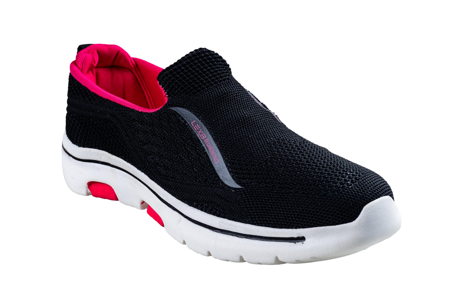 Lexa Ladies Black Sports Shoe