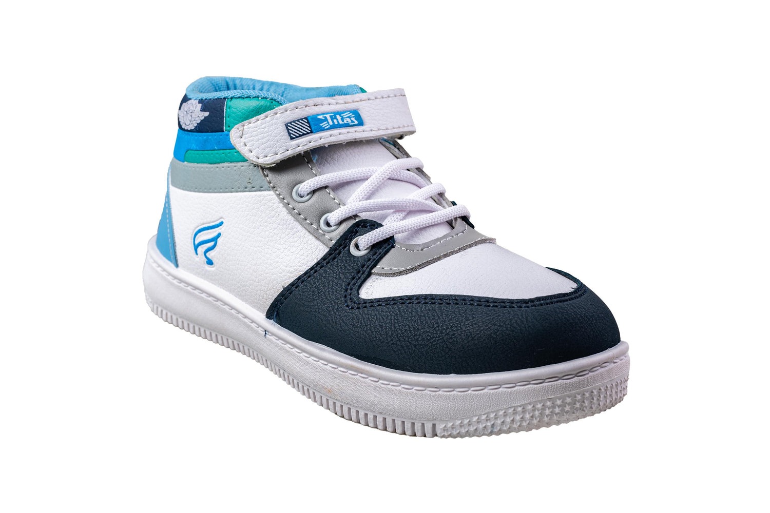 Titas Boys White / Sky Sports Shoe