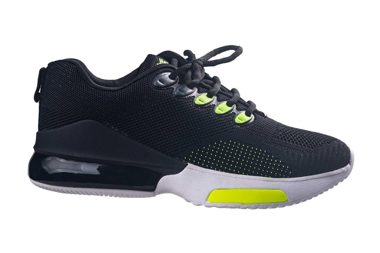 Titas Gents Black / Green Sports Shoe