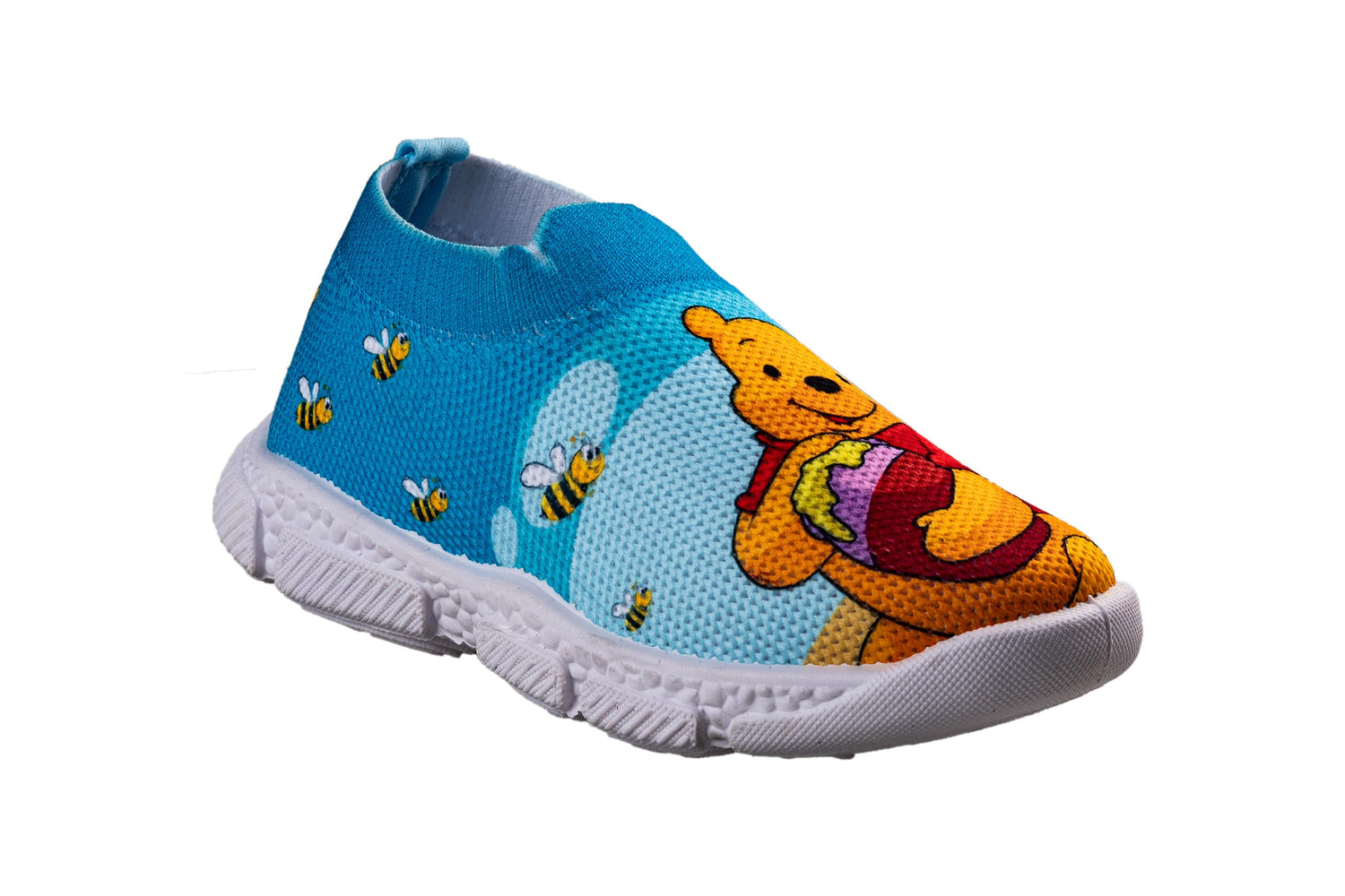 Strap On Children Sky Blue Canvas Shoe