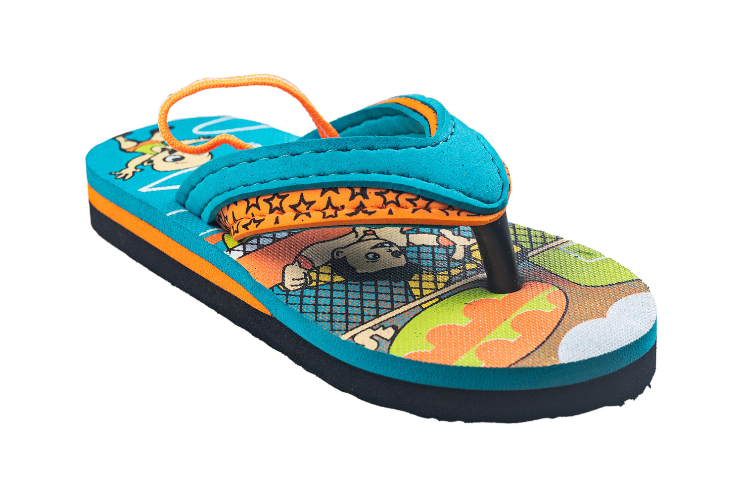 Strap On Children Aqua / Orange Hawai