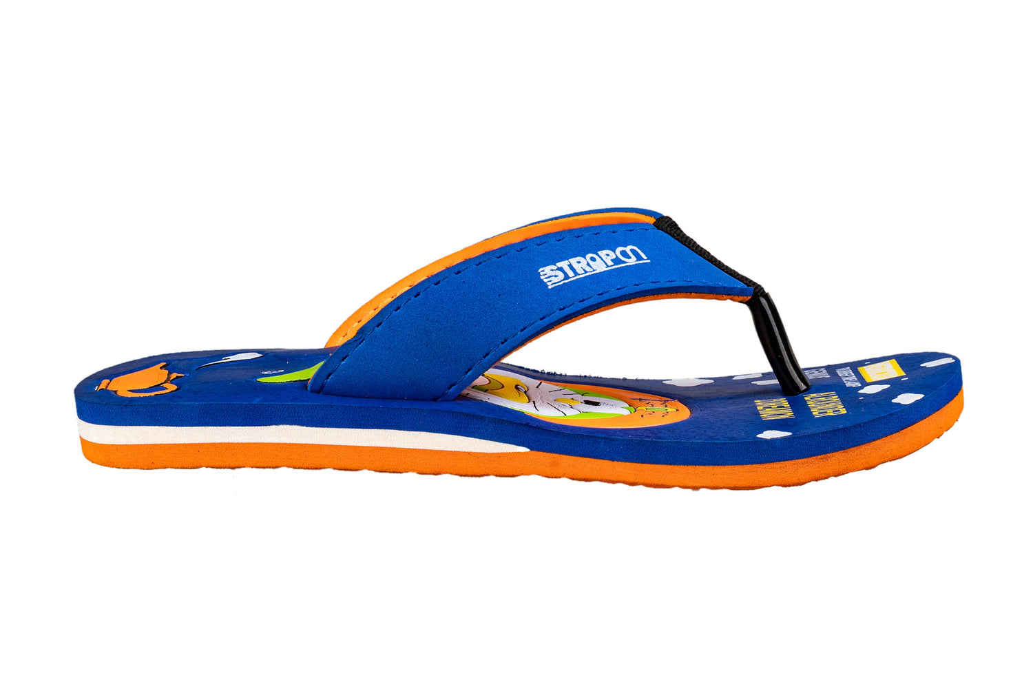 Strap On Children Blue / Orange Hawai