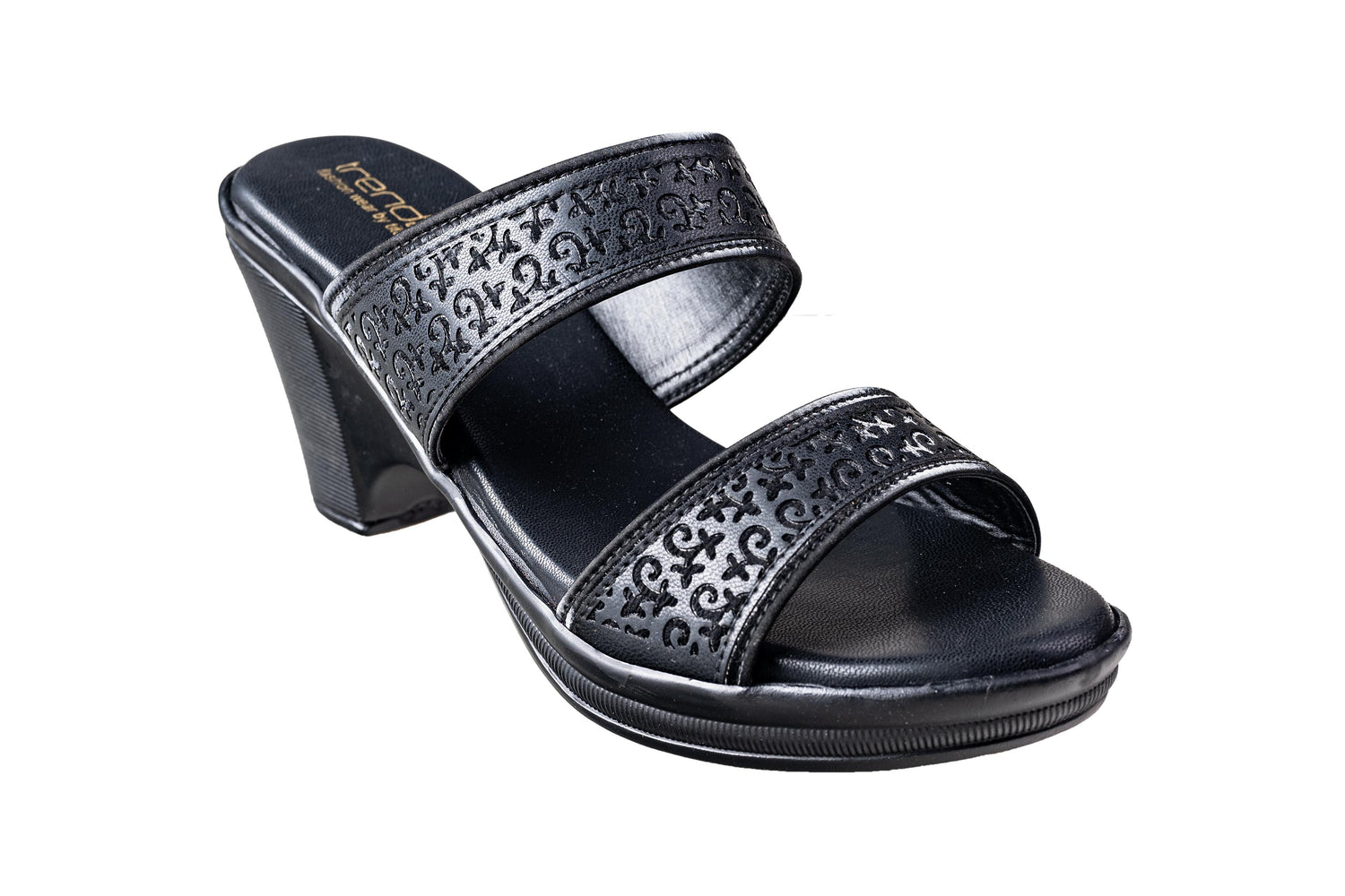 Trendz Ladies Black Chappal