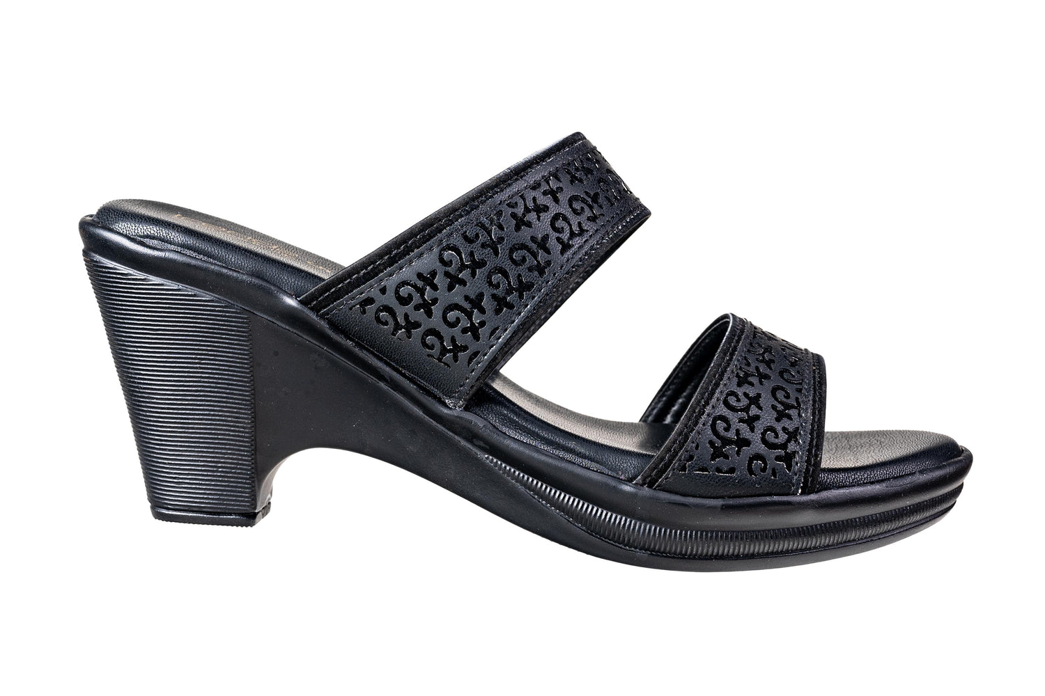 Trendz Ladies Black Chappal