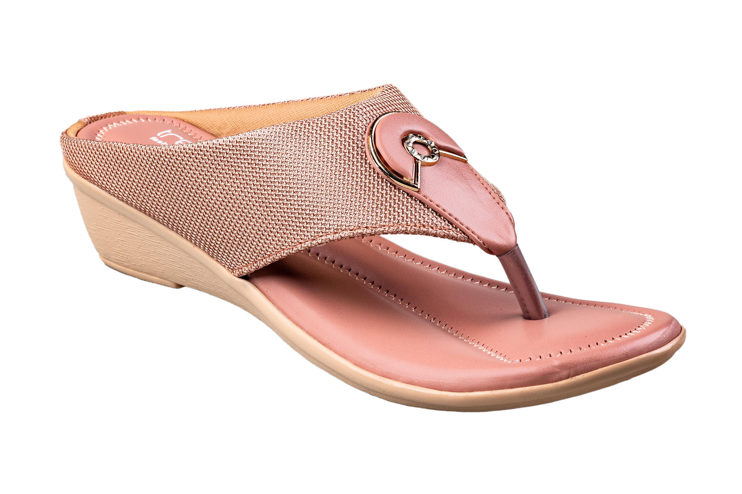 Trendz Ladies Beige Chappal