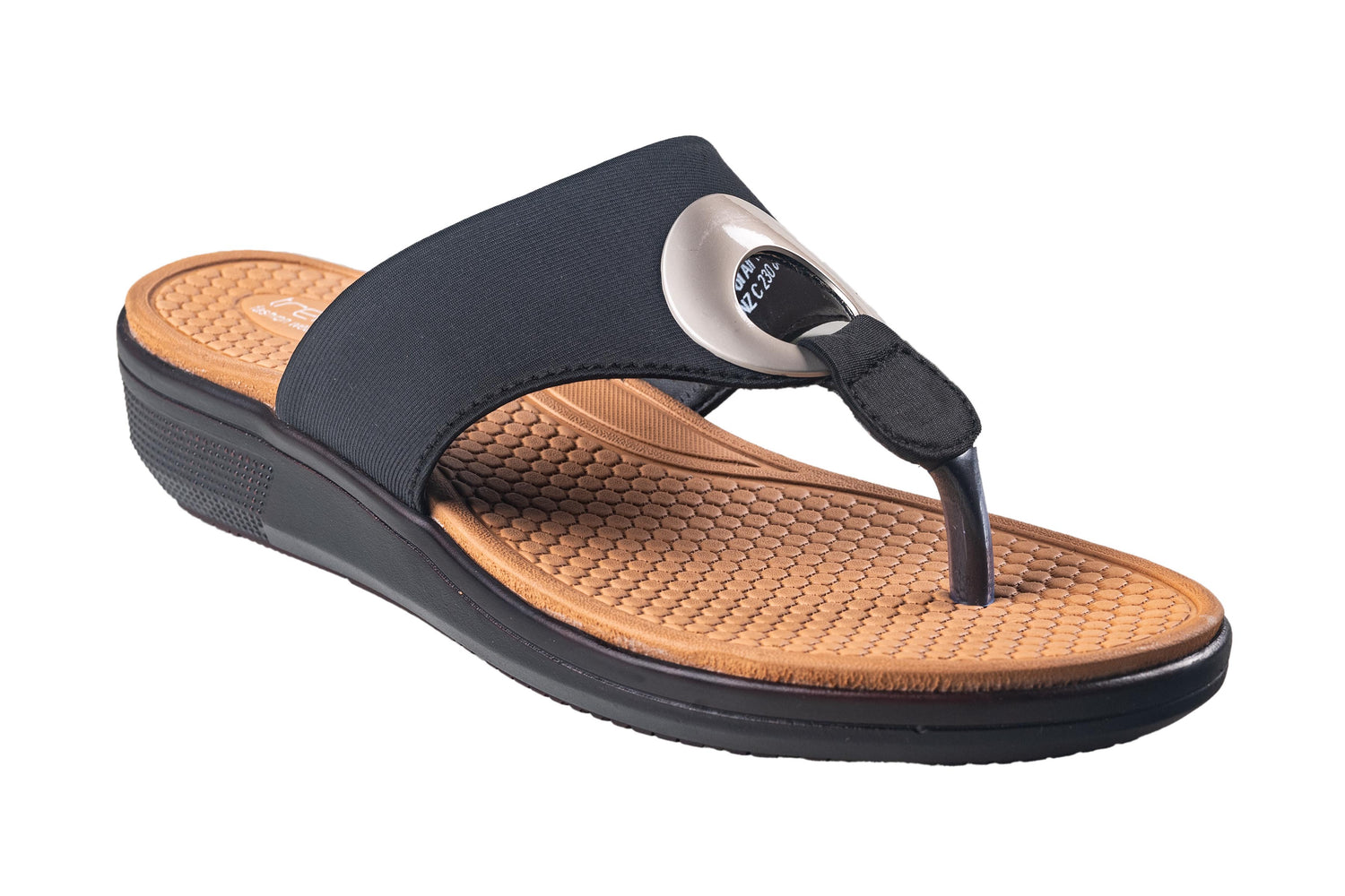 Trendz Ladies Black Chappal