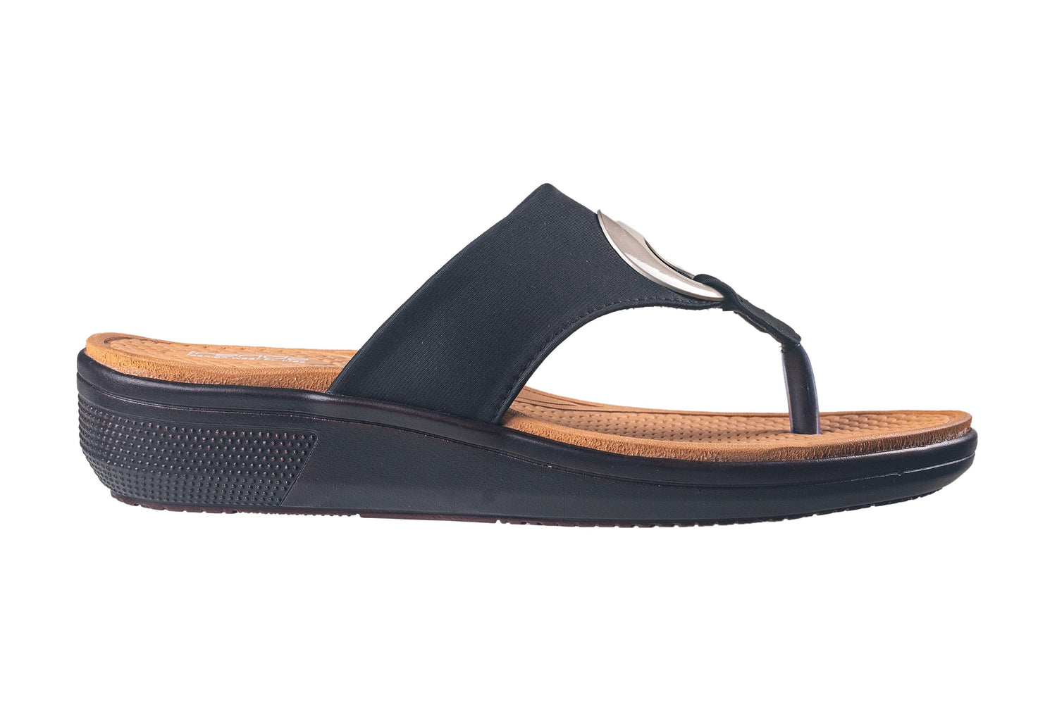 Trendz Ladies Black Chappal