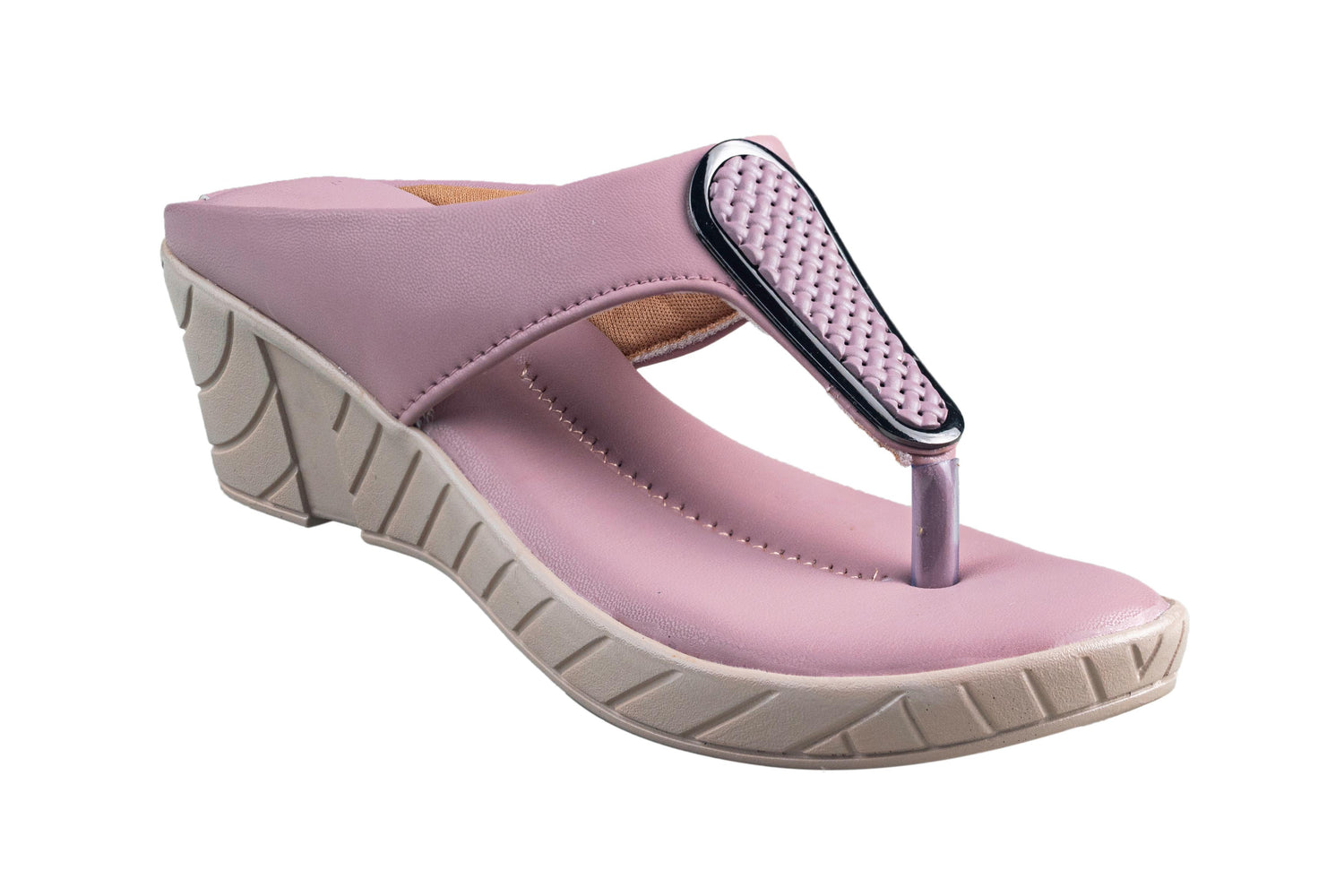 Trendz Ladies Light Pink Chappal