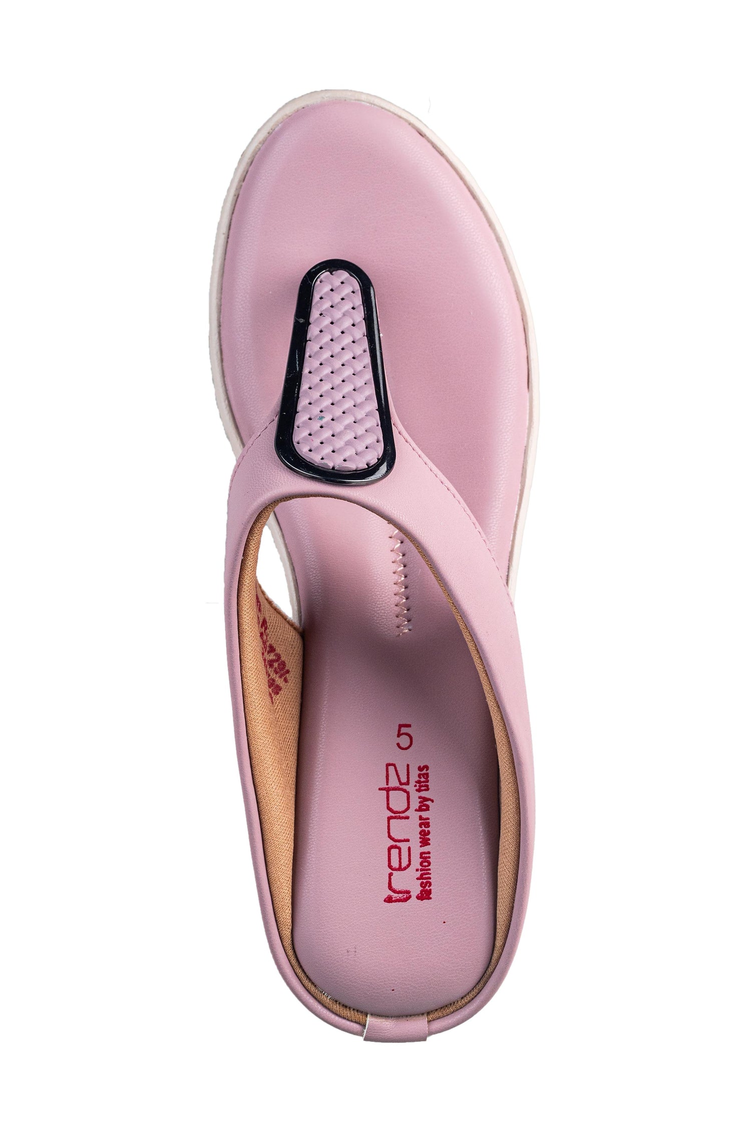 Trendz Ladies Light Pink Chappal