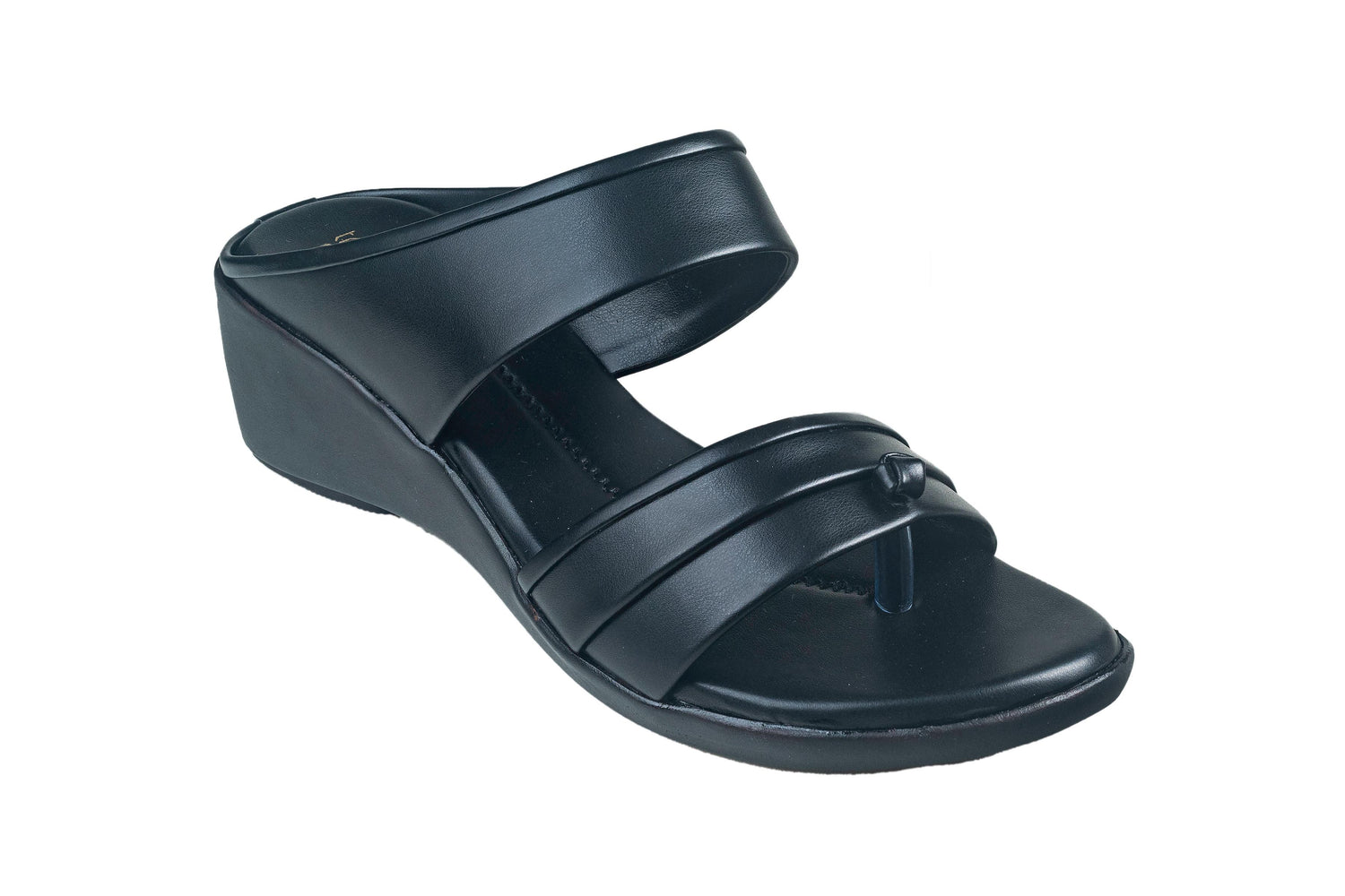 Trendz Ladies Black Chappal