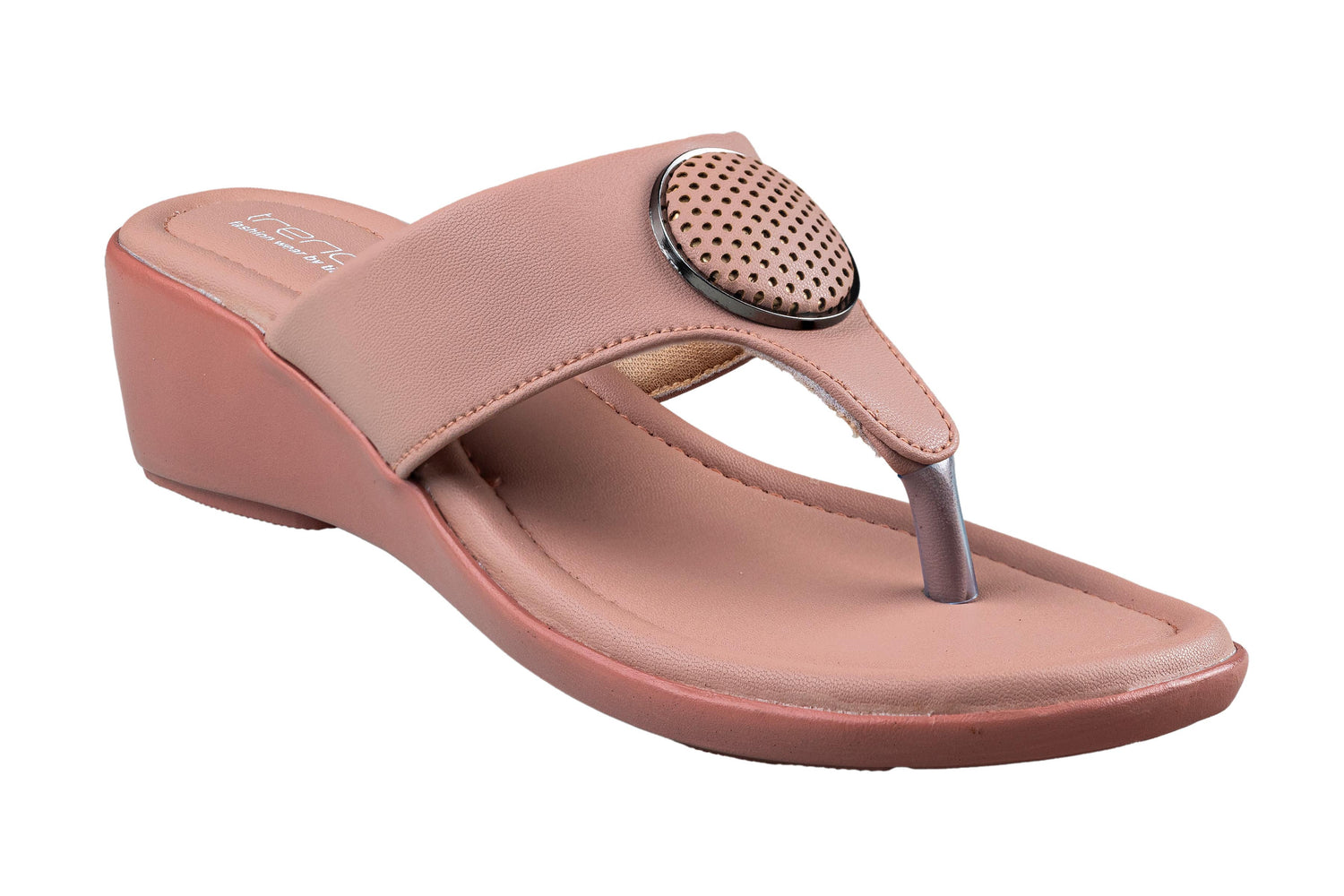 Trendz Ladies Peach Chappal