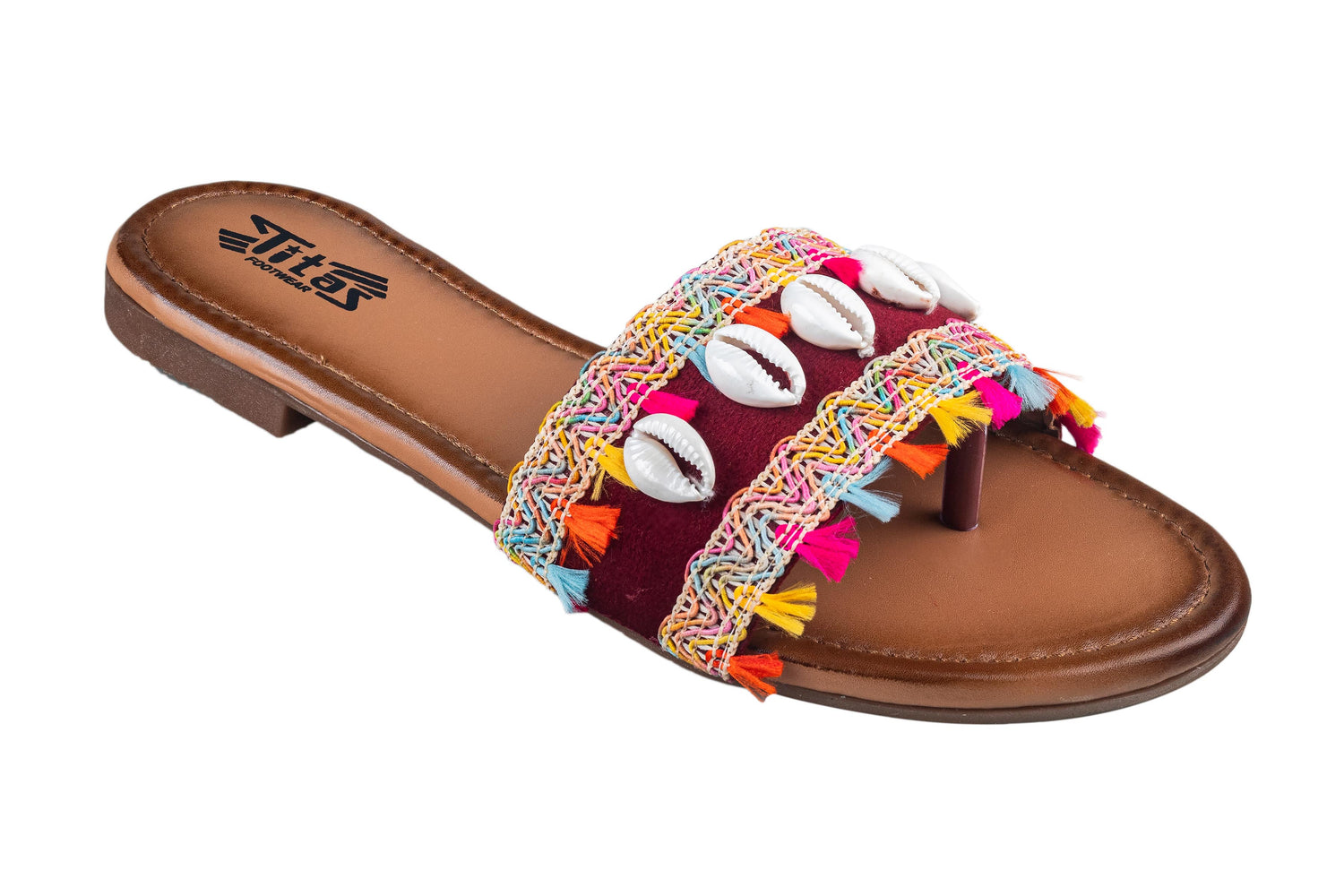 Trendz Ladies Maroon Chappal