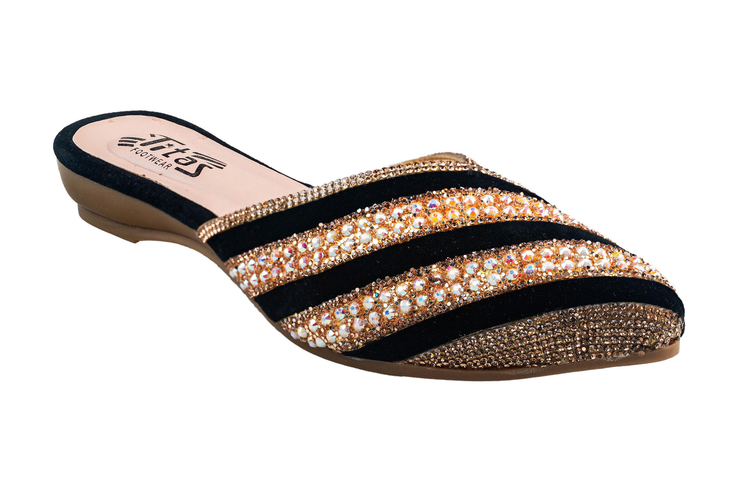 Trendz Ladies Golden Chappal