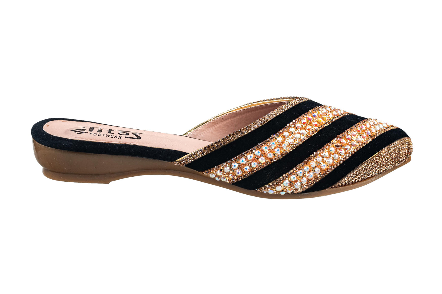 Trendz Ladies Golden Chappal