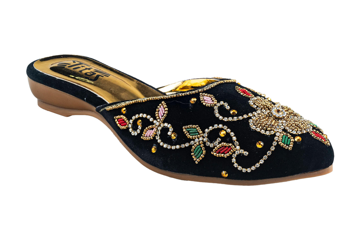 Trendz Ladies Black Chappal