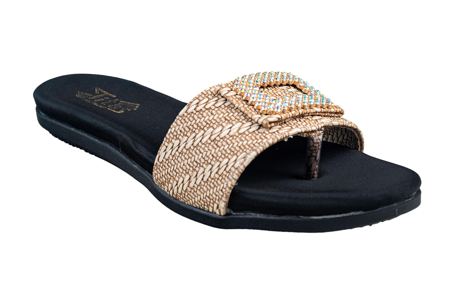 Trendz Ladies Beige Chappal