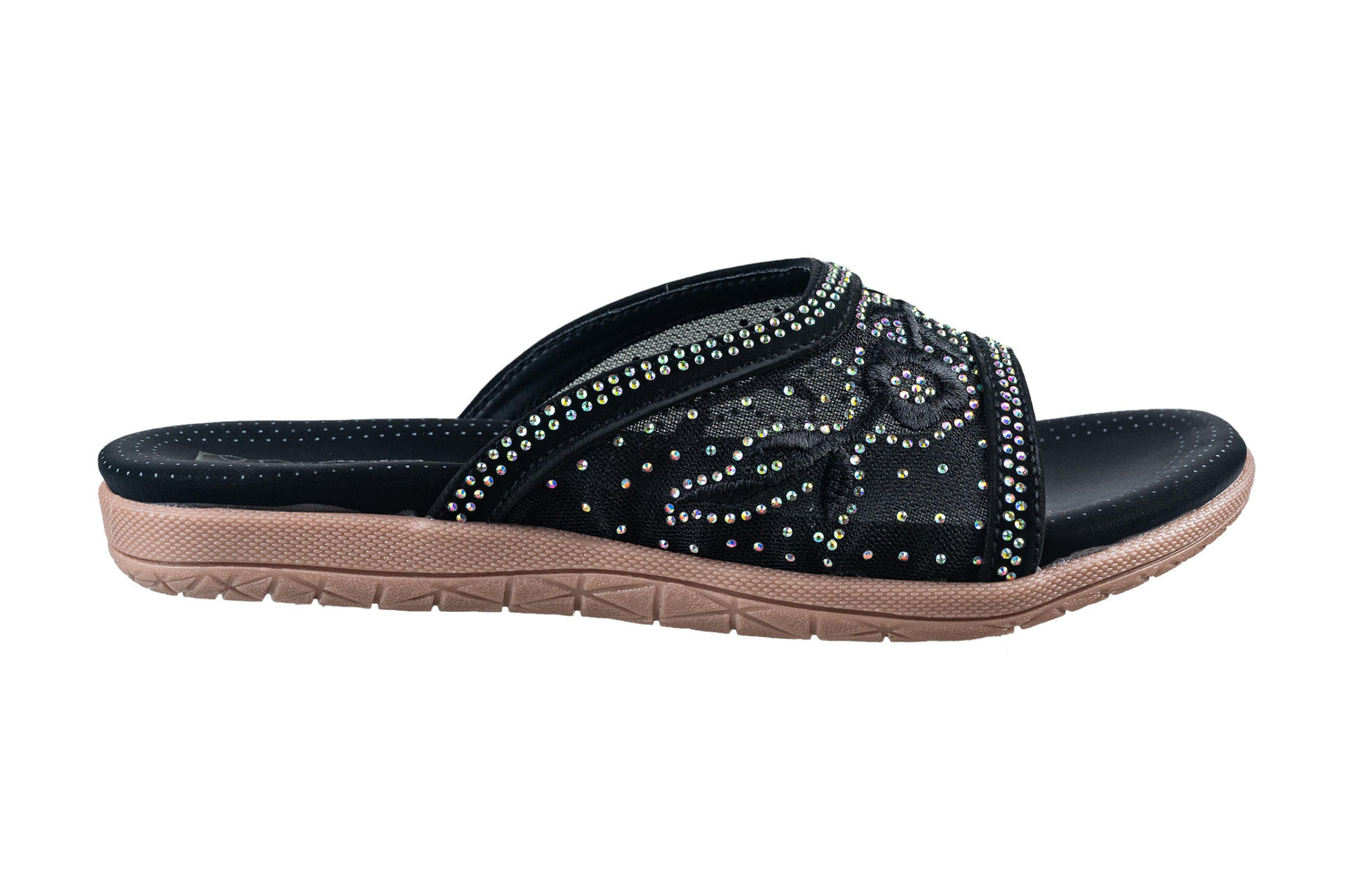 Trendz Ladies Black Chappal