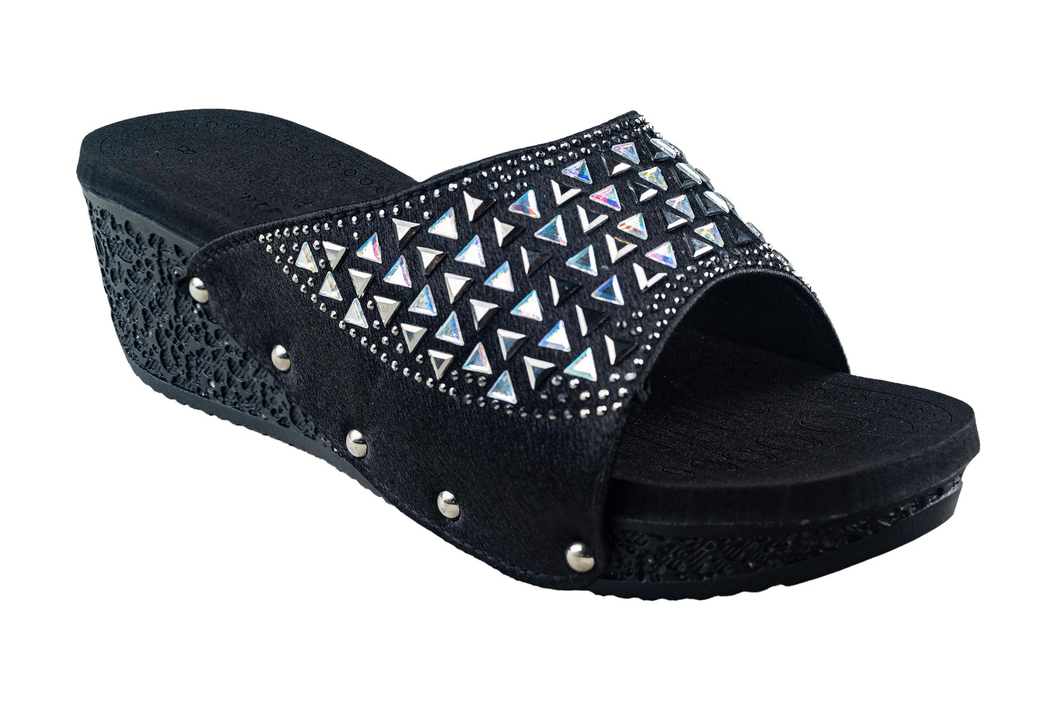 Trendz Ladies Black Chappal