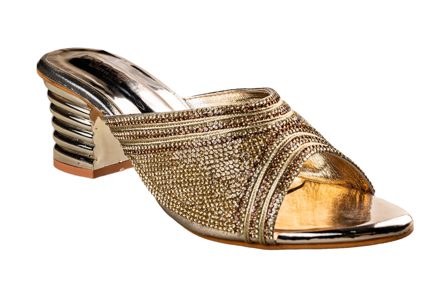 Trendz Ladies Golden Wedding Chappal