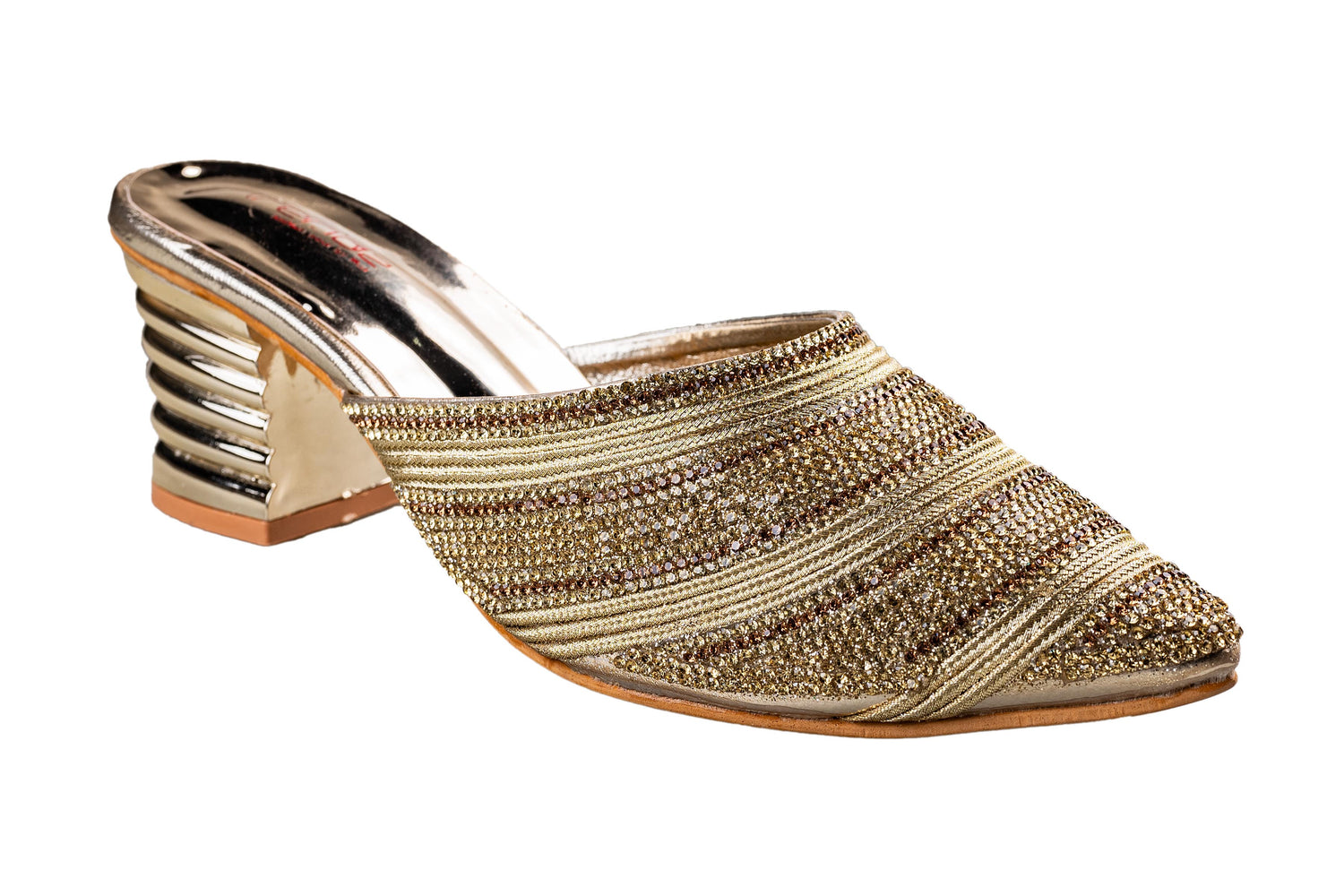 Trendz Ladies Golden Wedding Chappal