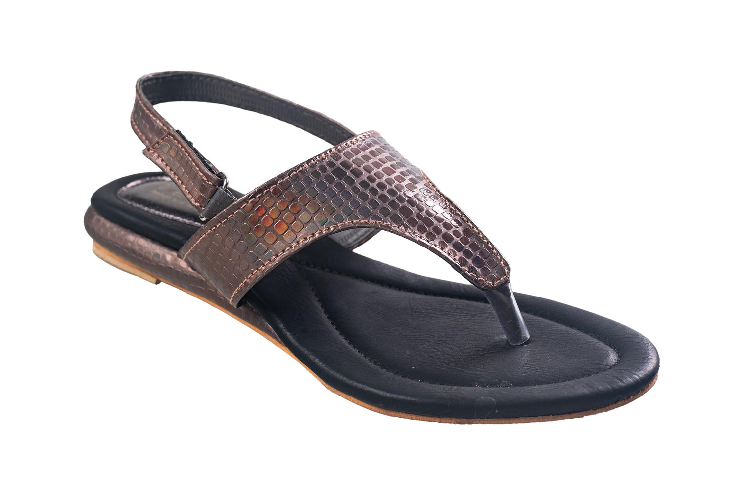 Trendz Ladies Gun Metal Sandal