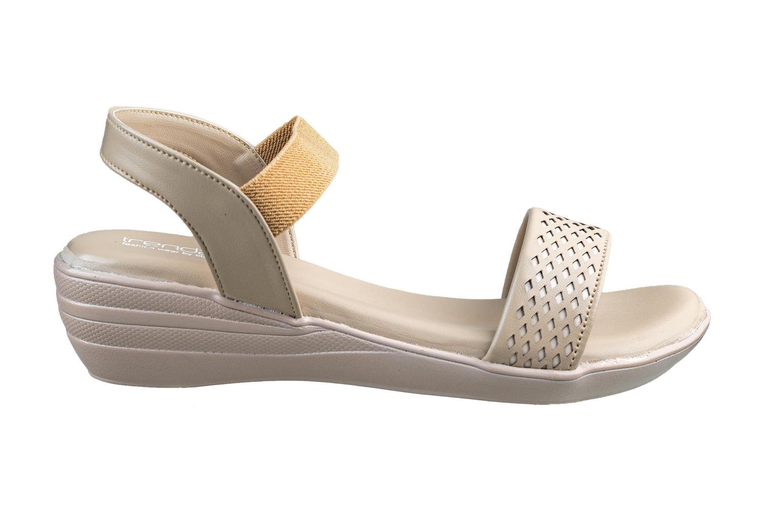 Trendz Ladies Cream Sandal