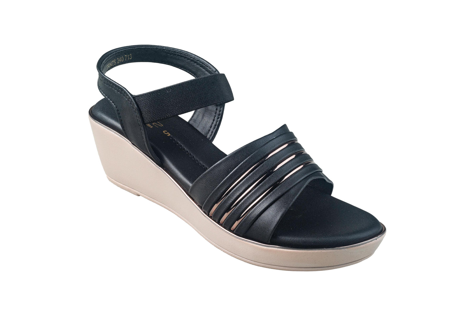 Trendz Ladies Black Sandal