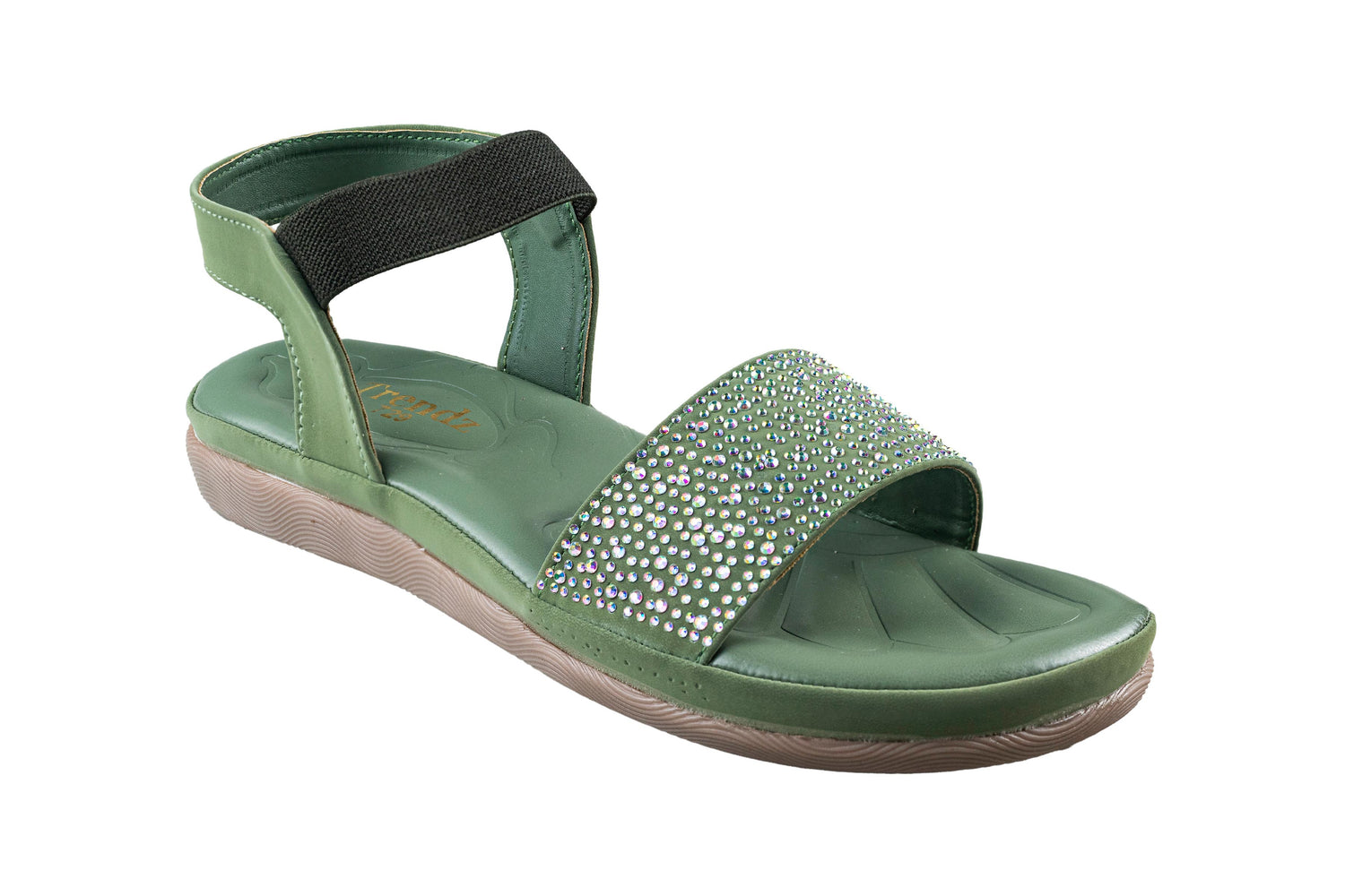 Trendz Ladies Olive Sandal