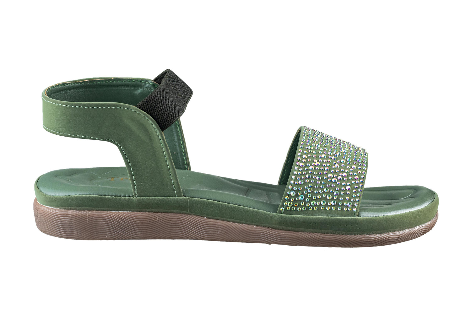 Trendz Ladies Olive Sandal